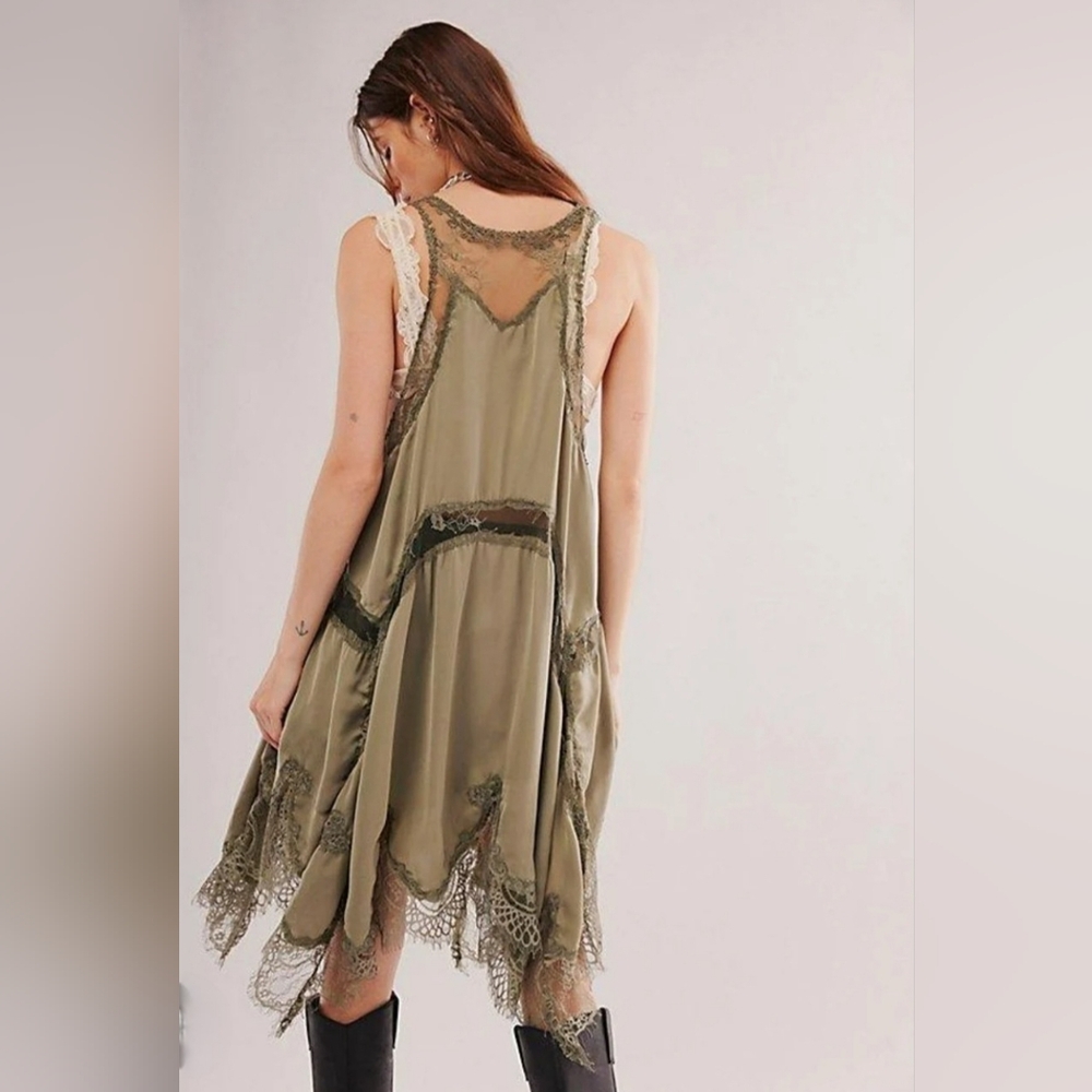 Free People Hearts On Fire Slip Dress - Picture 2 of 8